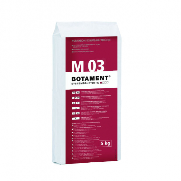 BOTAMENT® Renovation M 03 Kiegyenlítő habarcs 6-50 mm