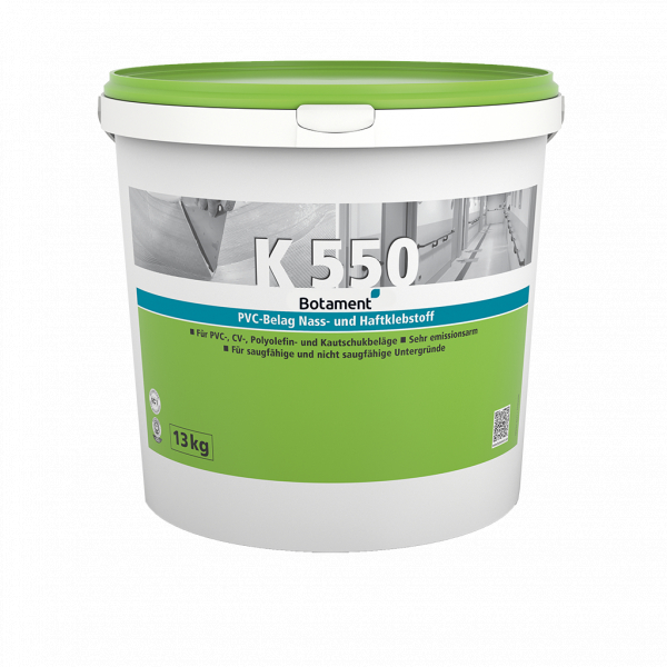 BOTAMENT® K 550 PVC burkolat nedves- és kontaktragasztó